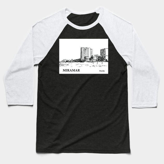 Miramar Florida Baseball T-Shirt by Lakeric